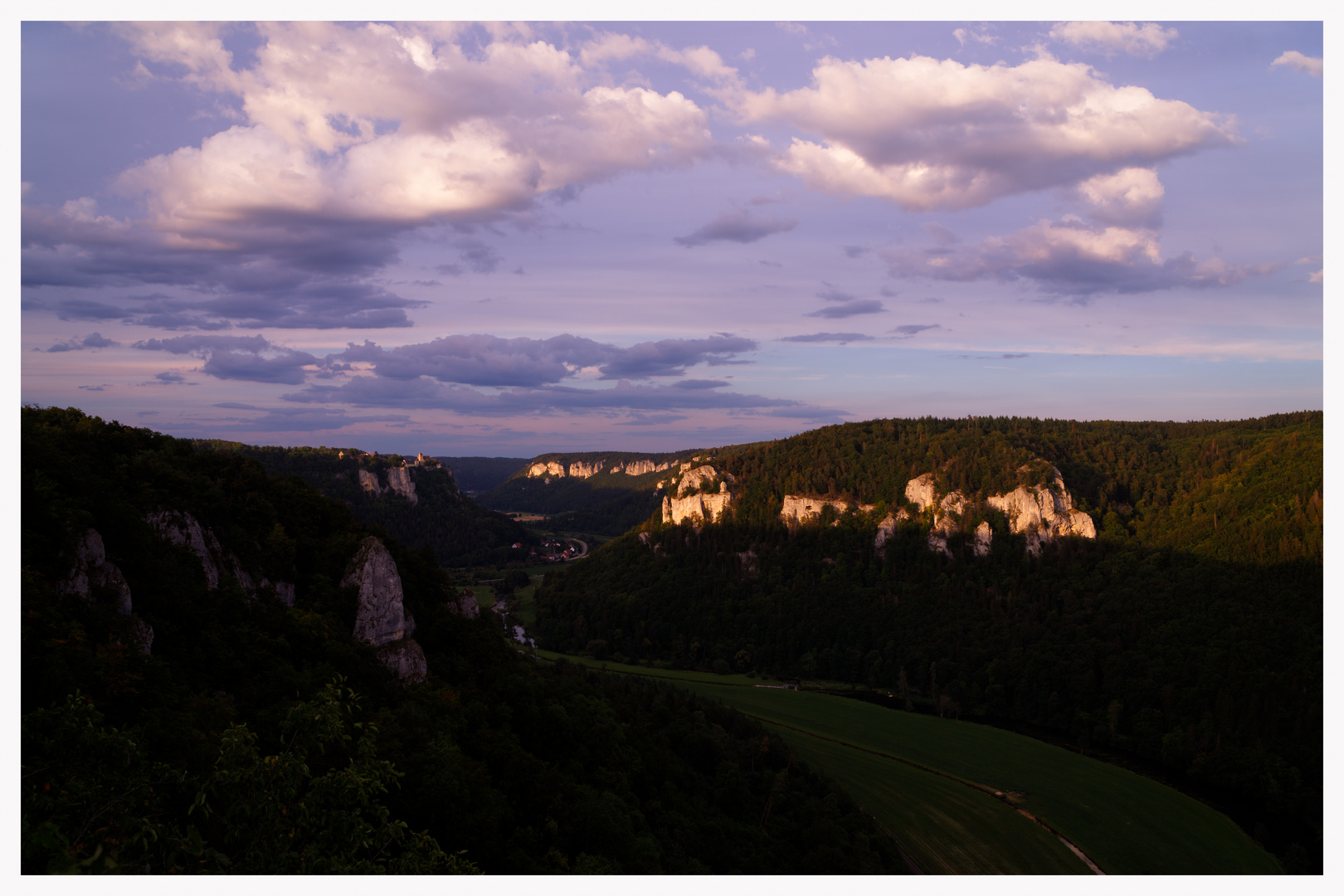 Blick ins Donautal - Eichfelsen