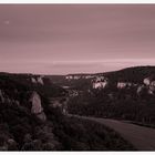 Blick ins Donautal - Eichfelsen