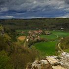 Blick ins Donautal Kloster Beuron