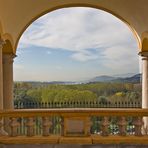 BLICK INS DONAUTAL VON KLOSTER MELK