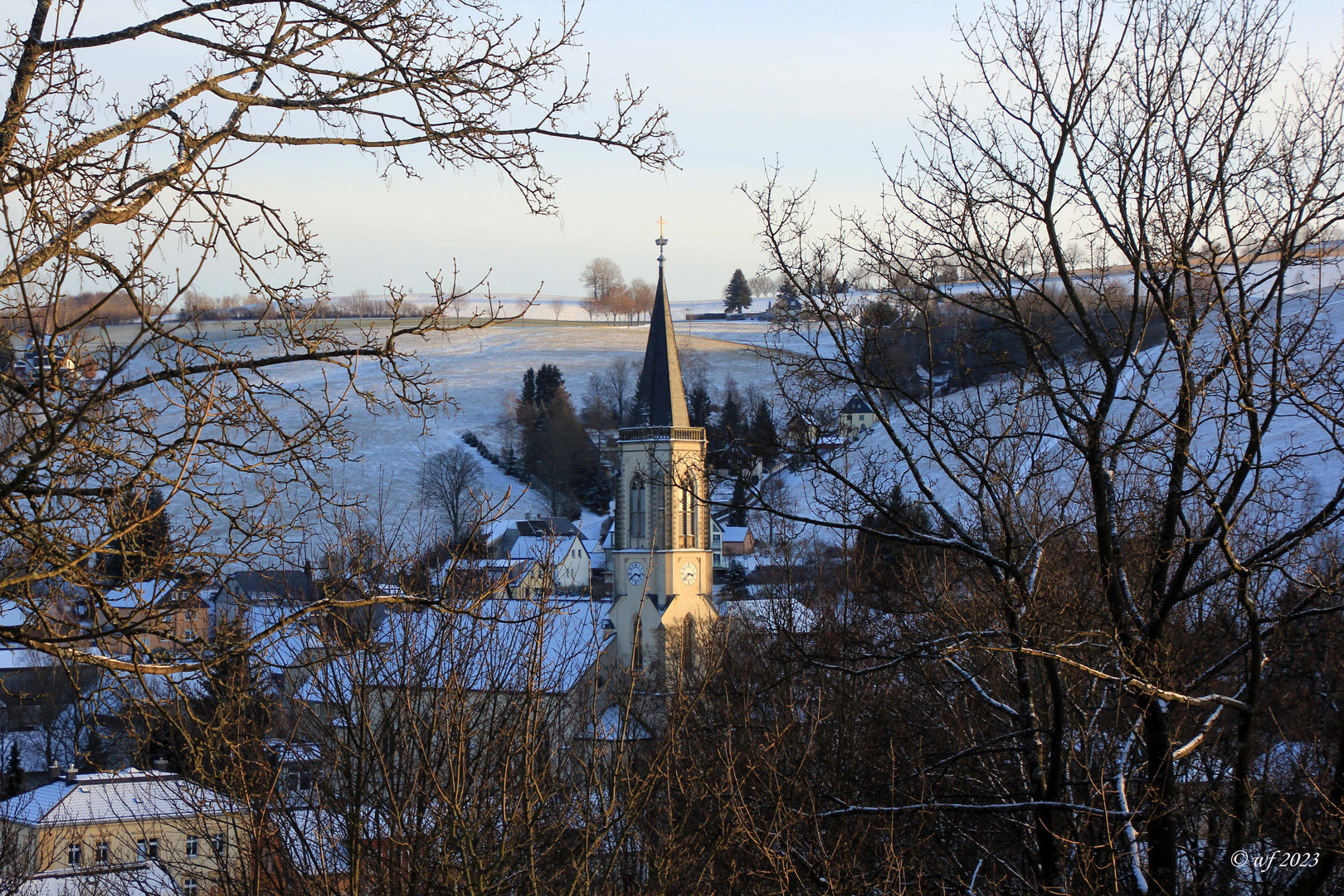 Blick ins Dorf