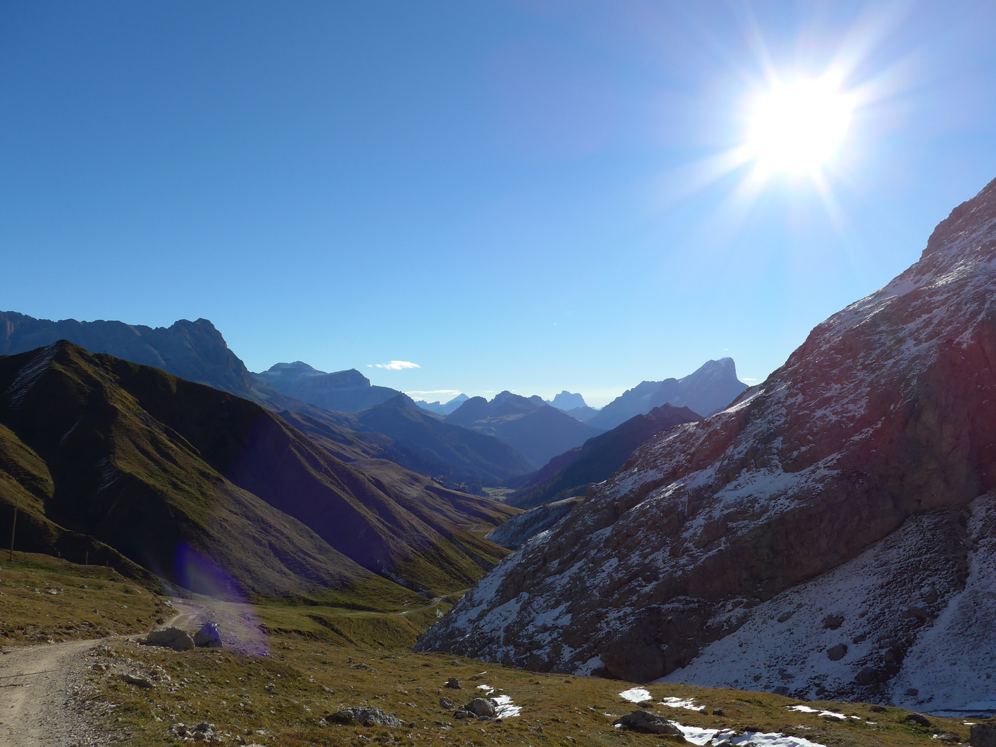 Blick ins Durontal (Südtirol)