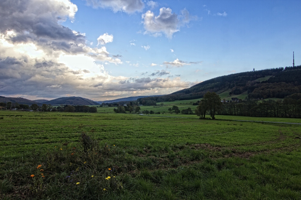 Blick ins Ebbegebirge