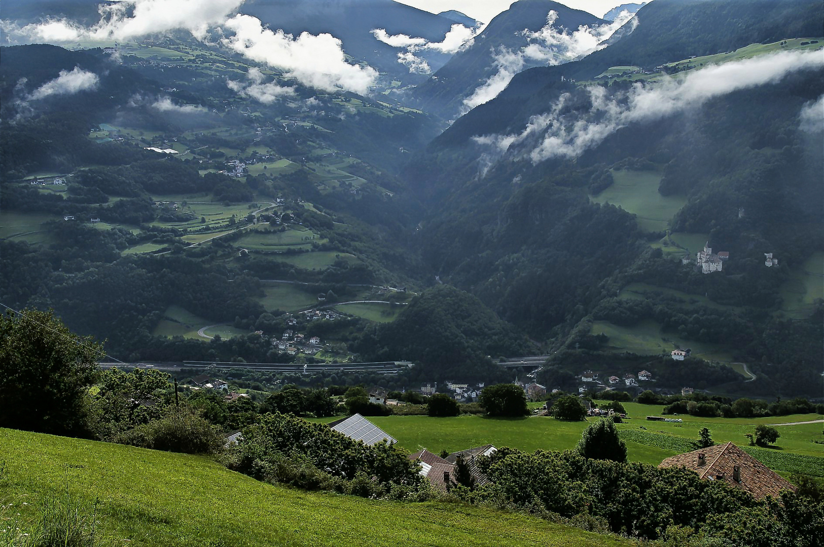 Blick ins Eisacktal