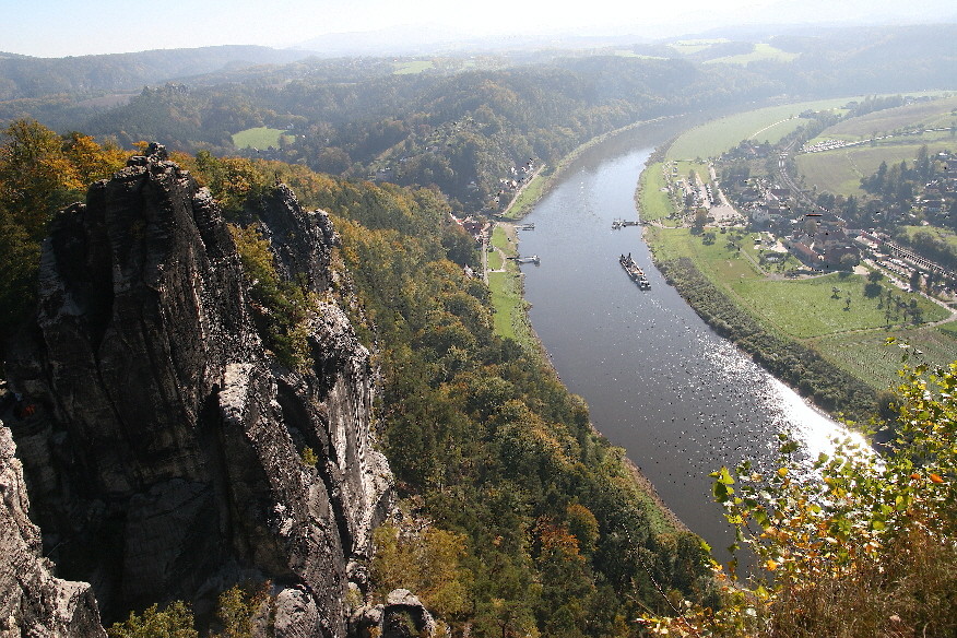 Blick ins Elbtal