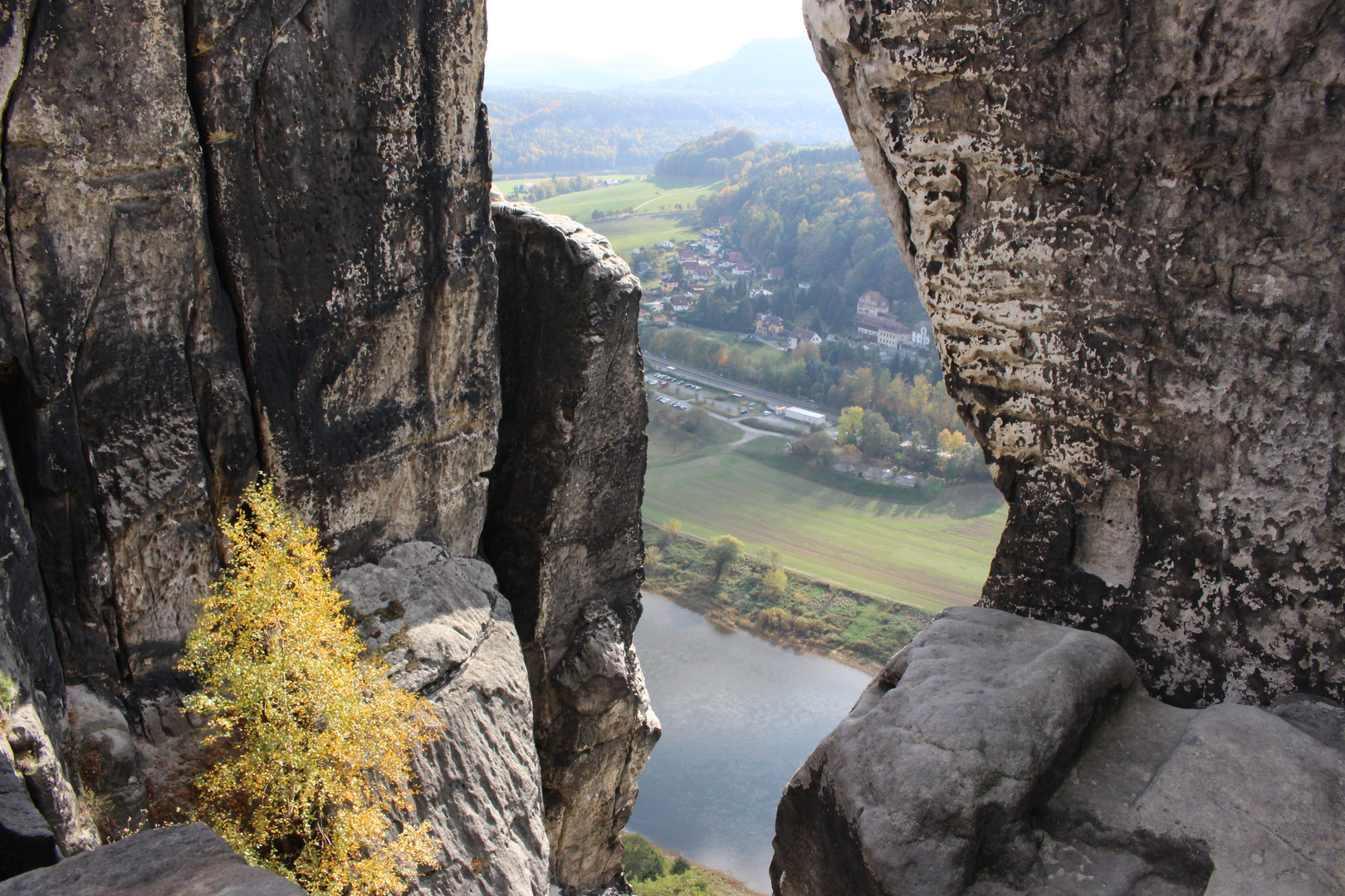 Blick ins Elbtal