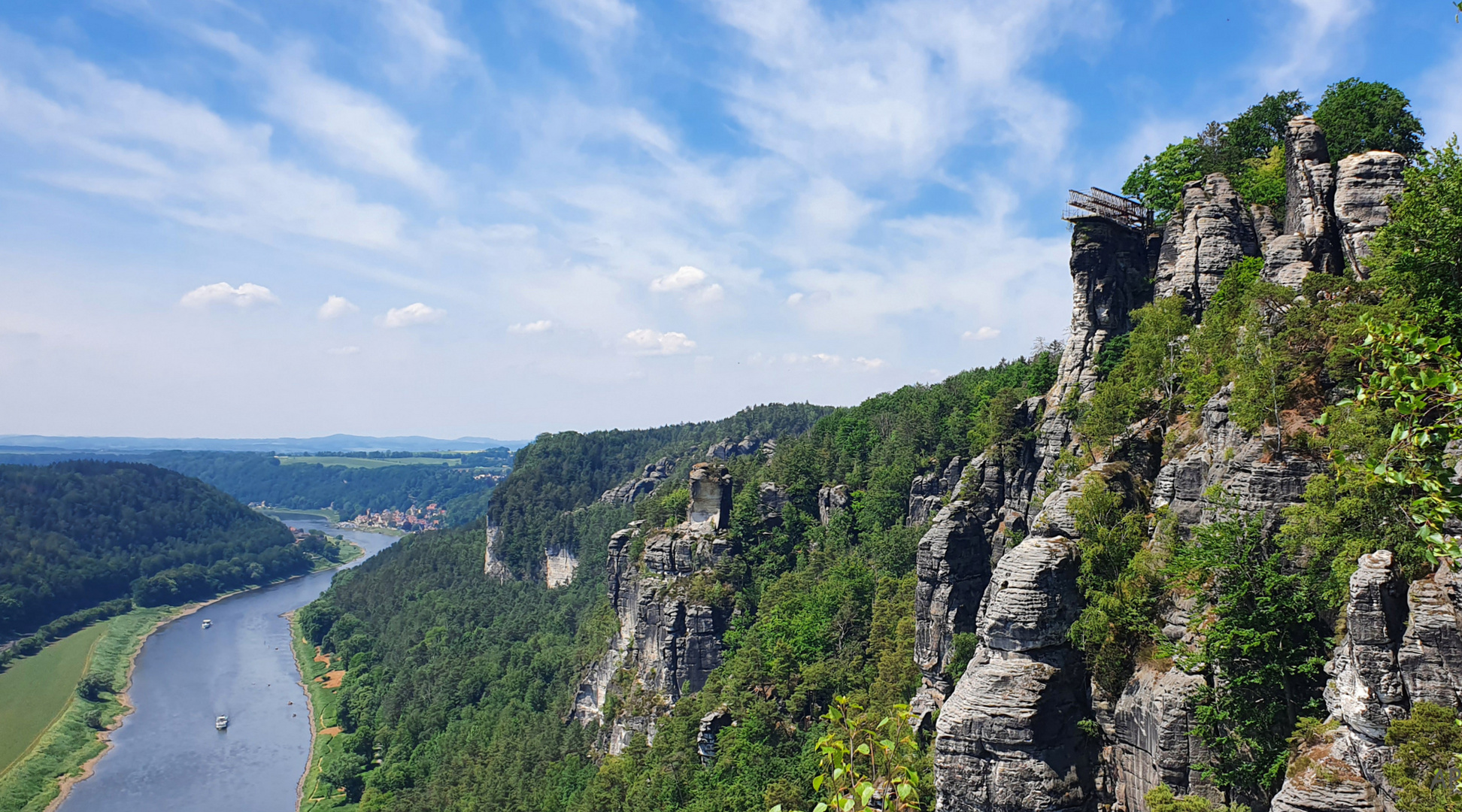 Blick ins Elbtal**