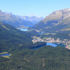 Blick ins Engadin ...