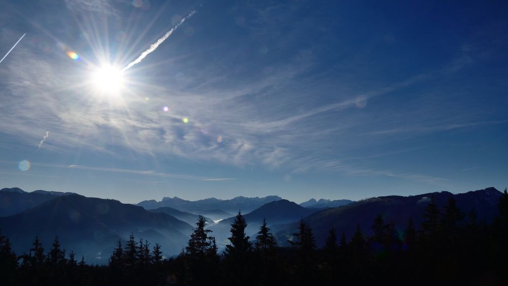 Blick ins Ennstal Richtung Gesäuse