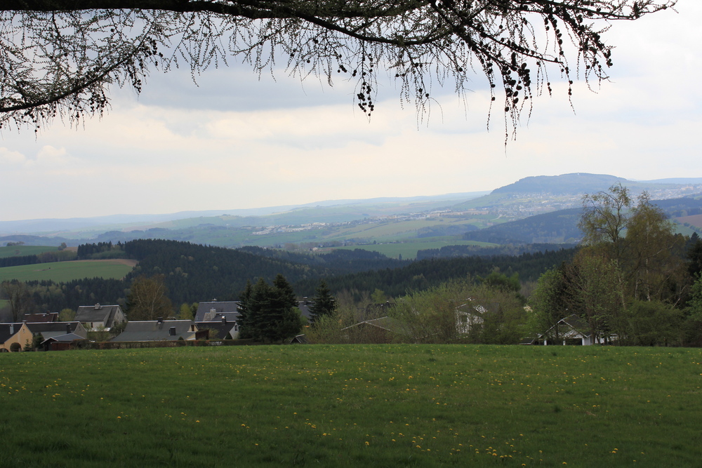 Blick ins Erzgebirge