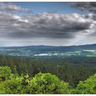 Blick ins Fichtelgebirge