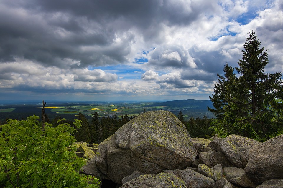 *Blick ins Fichtelgebirge*