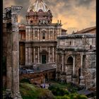 Blick ins Forum Romanum, Rom