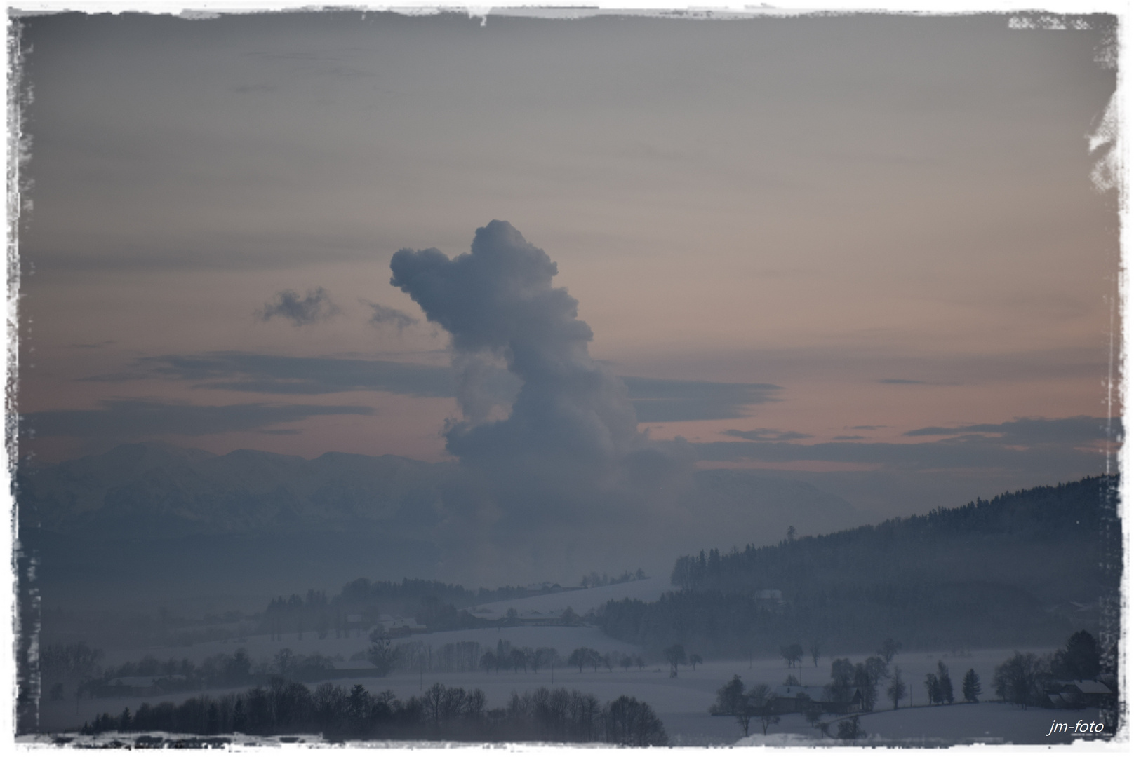 Blick ins Gebirge