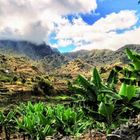 Blick ins Gebirge - Hermigua, La Gomera