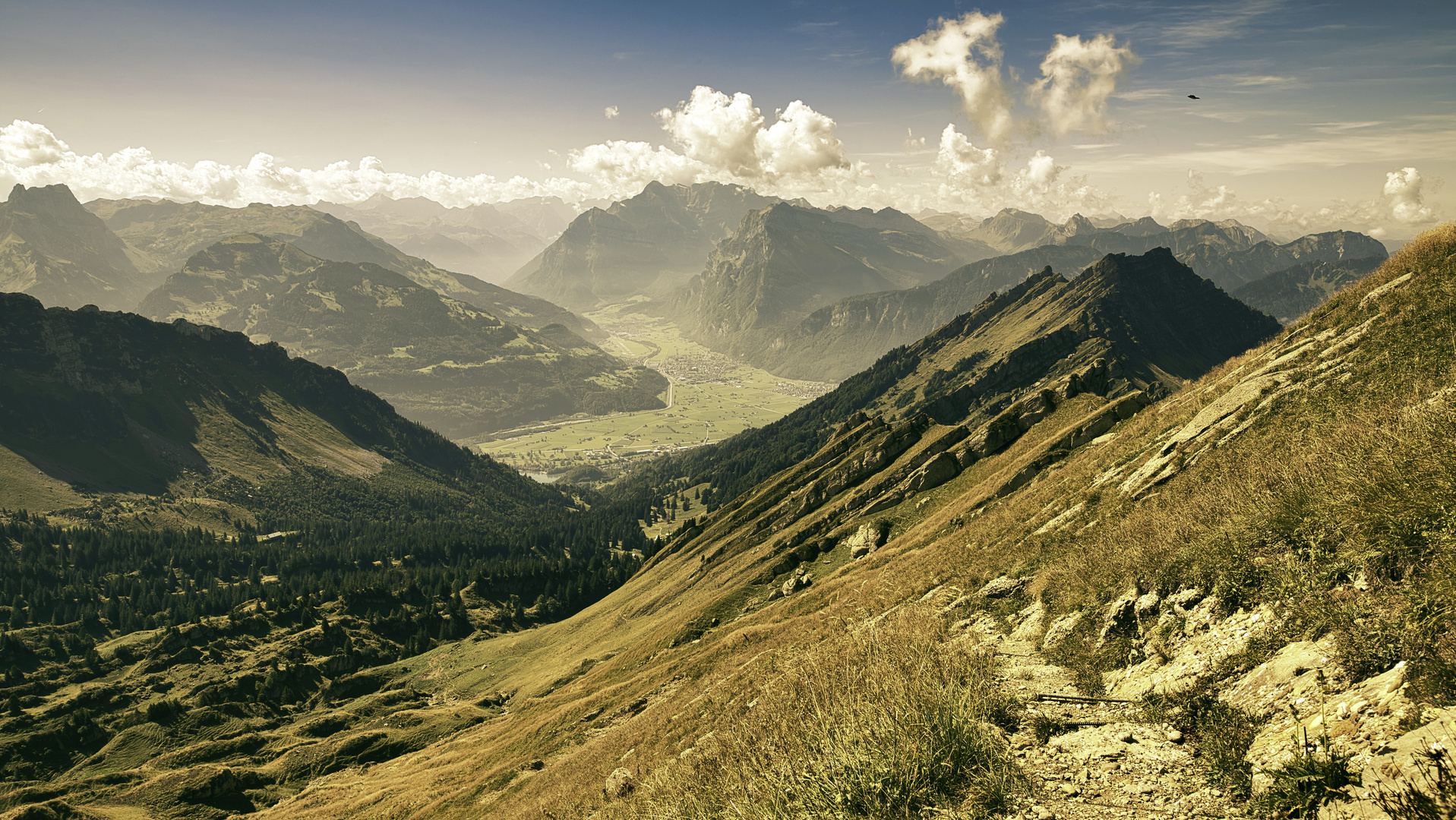 Blick ins Glarnerland