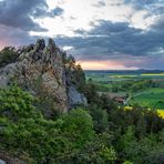 Blick ins Harzvorland vom Hamburger Wappen