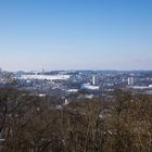 Blick ins hofer Umland vom Labyrinthturm aus