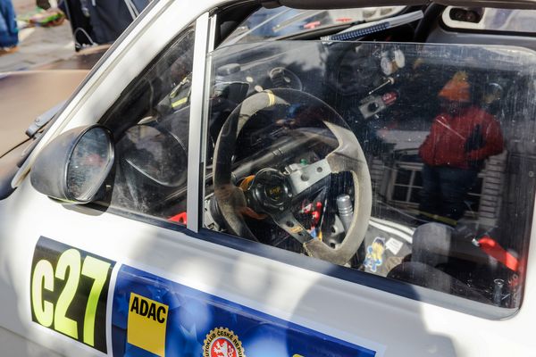 Blick ins Innere des Escort Twin Cam