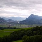 Blick ins Inntal mit Kufstein während einer Regenlücke