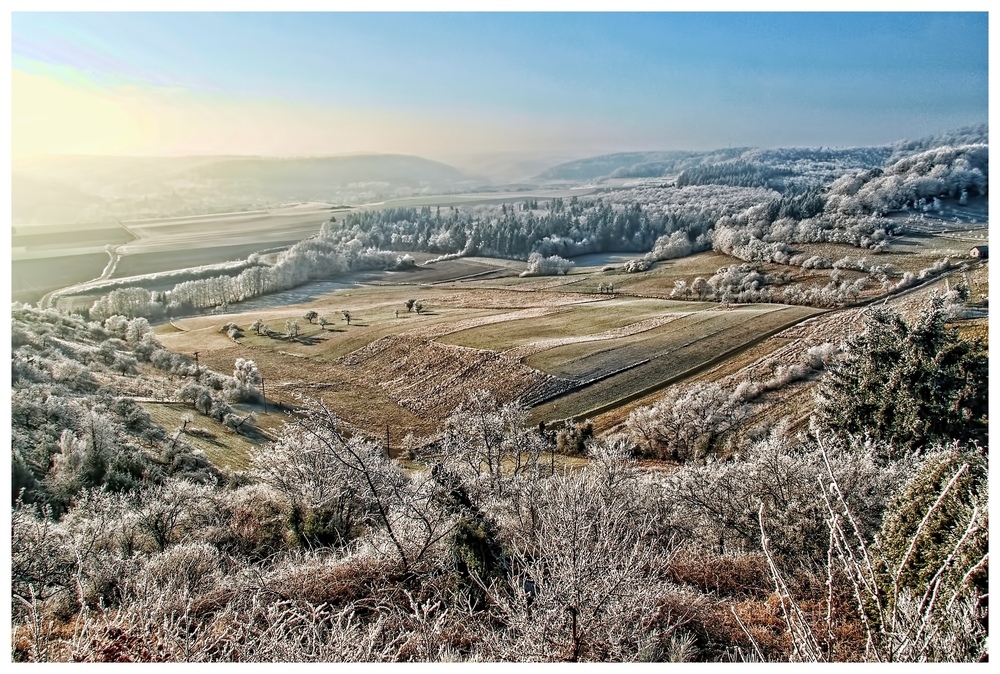 Blick ins kalte Tal