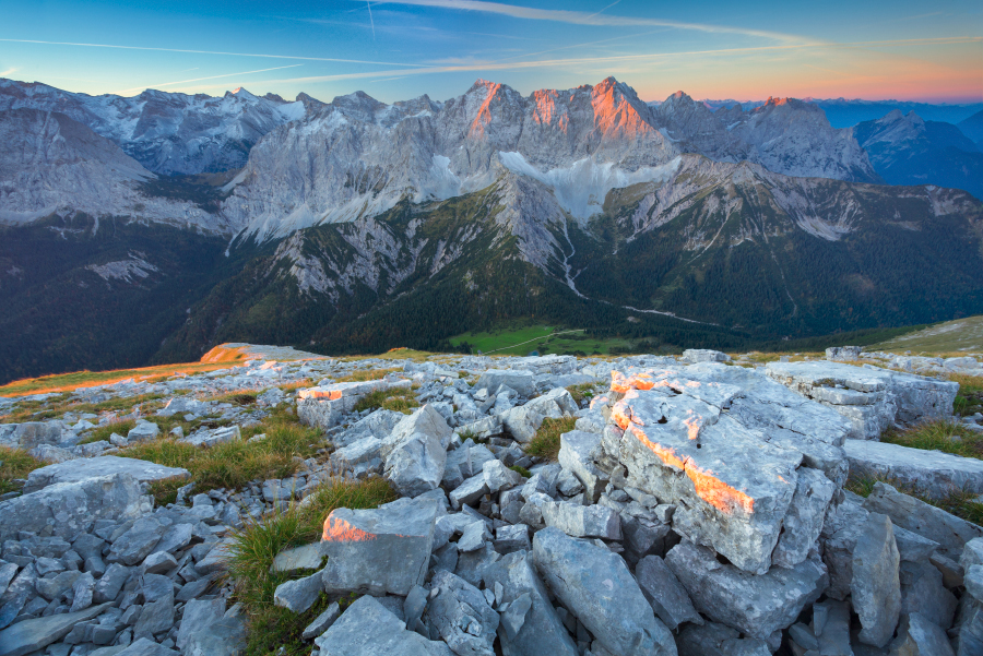 Blick ins Karwendel