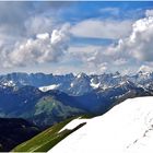 Blick ins Karwendel vom Juifen (1987 m)