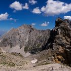 Blick ins Karwendelgebirge