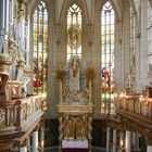 Blick ins Kirchenschiff der Schlosskirche Altenburg - vergrößern empfohlen