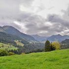 Blick ins Kleinwalsertal