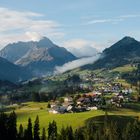 Blick ins Kleinwalsertal