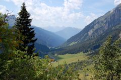 Blick ins Klostertal…