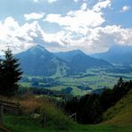 Blick in´s Kössener Tal