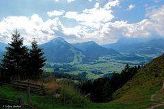 Blick in´s Kössener Tal