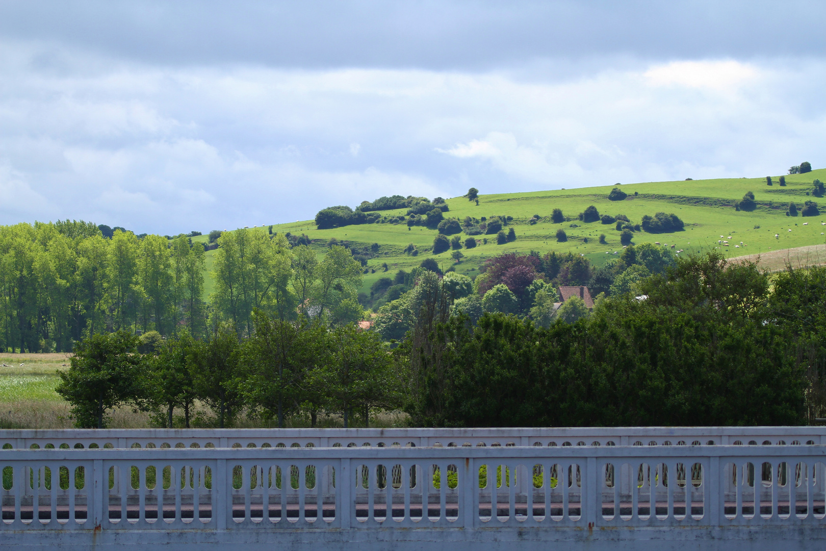 Blick ins Küstenhinterland