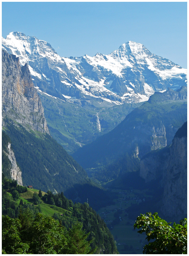 Blick ins Lauterbrunnertal