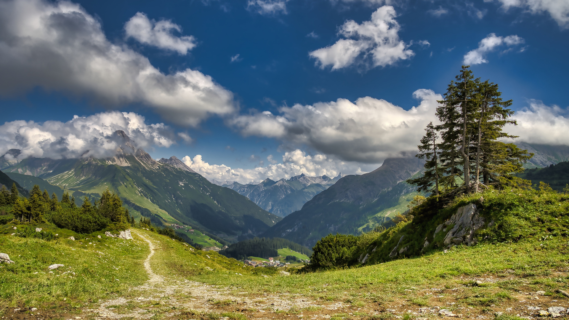 Blick ins Lechtal