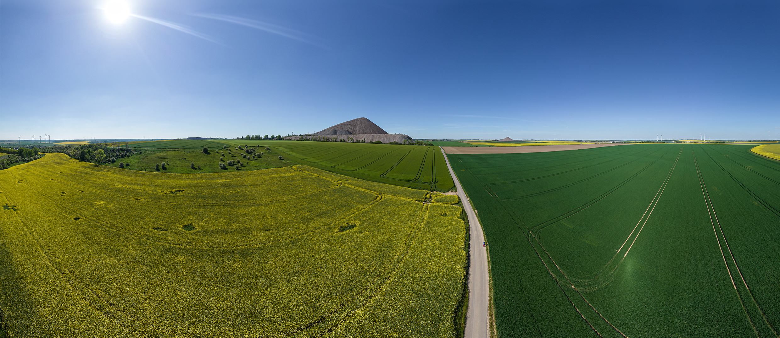 Blick ins Mansfelder Land