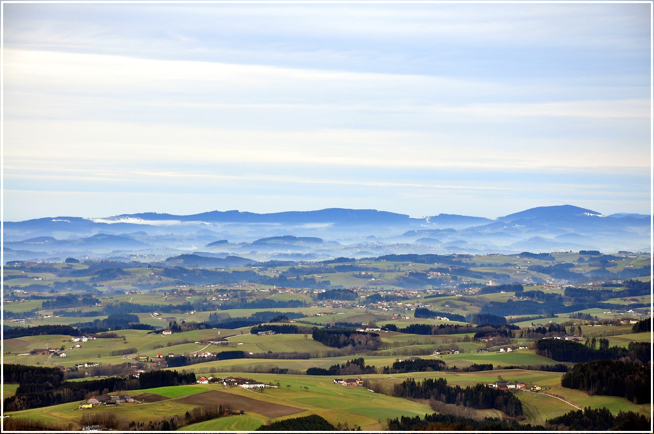 Blick ins Mühlviertel