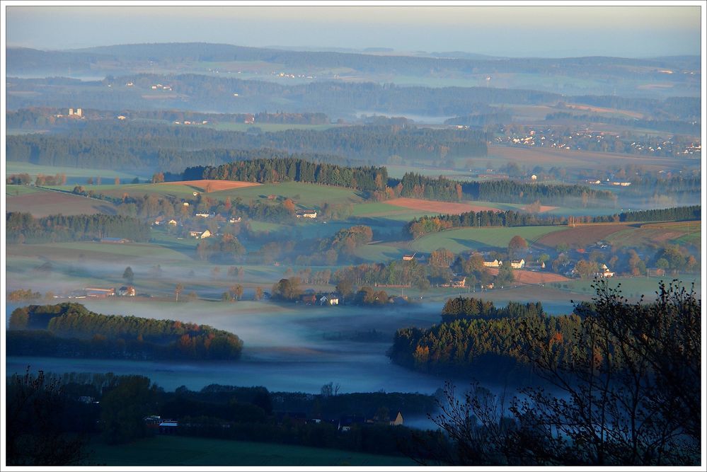 Blick ins Münchberger Land