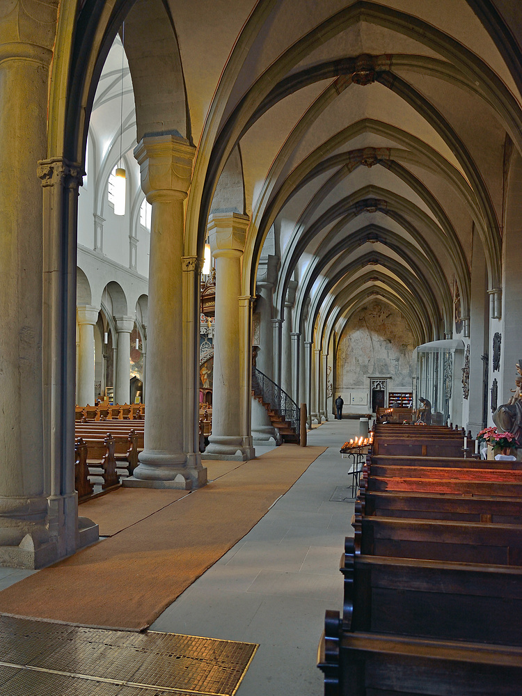 Blick ins Münster zu Konstanz