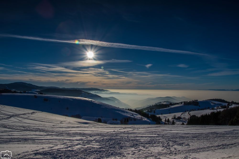 Blick ins Münstertal (Schwarzwald)