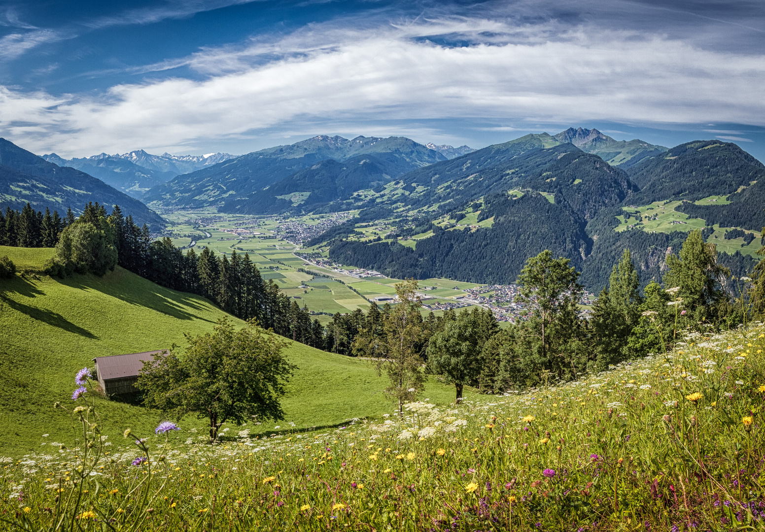 Blick ins musikalischste Tal der Welt - das Zillertal (Tirol)