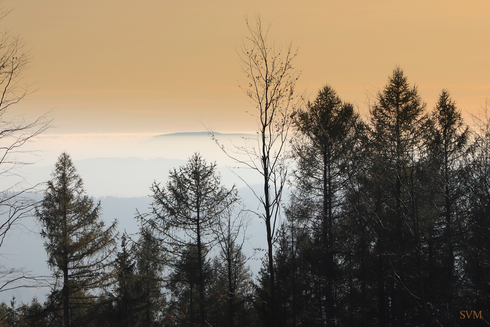 Blick ins Nebelmeer