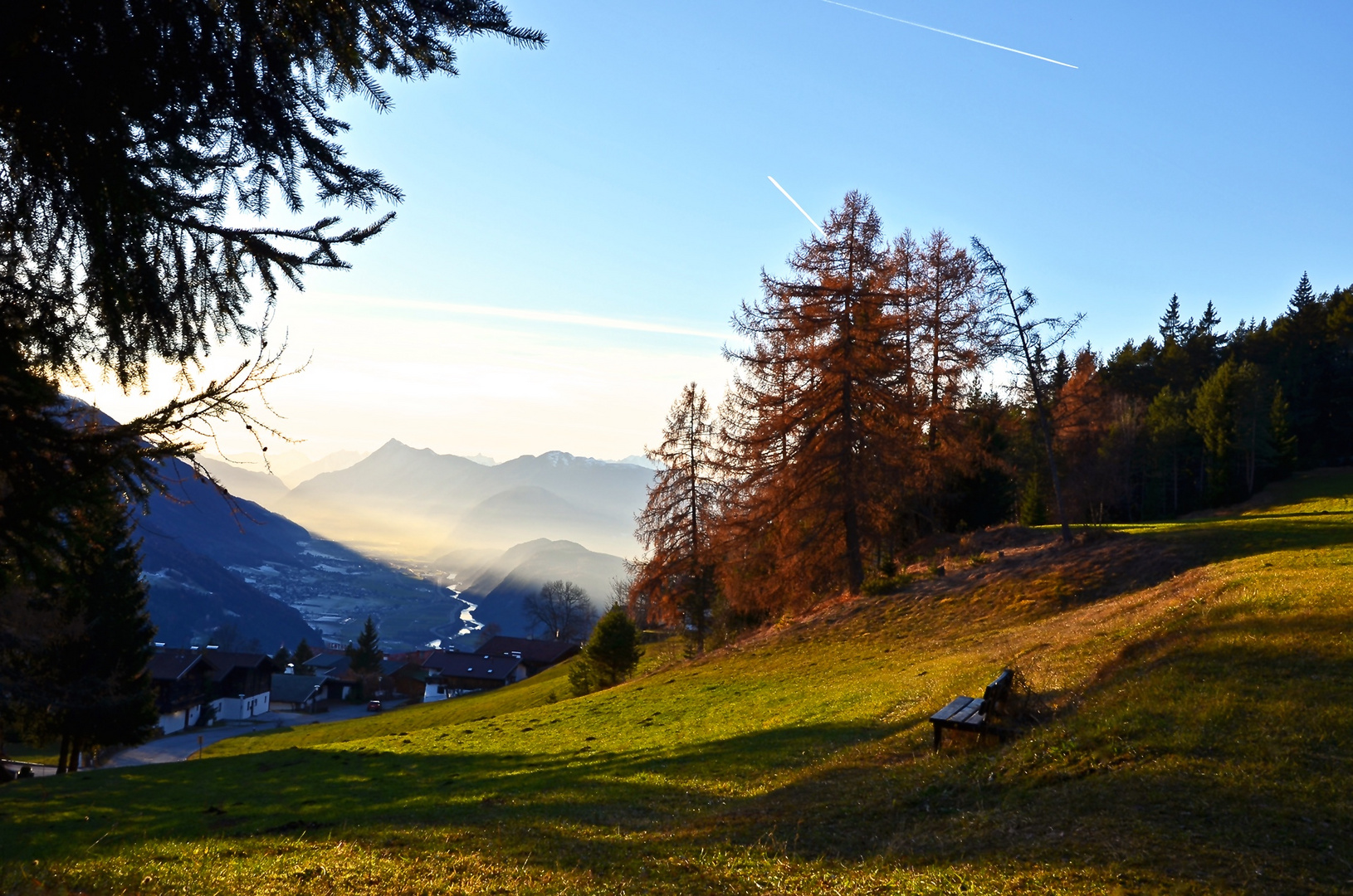 Blick ins Oberinntal