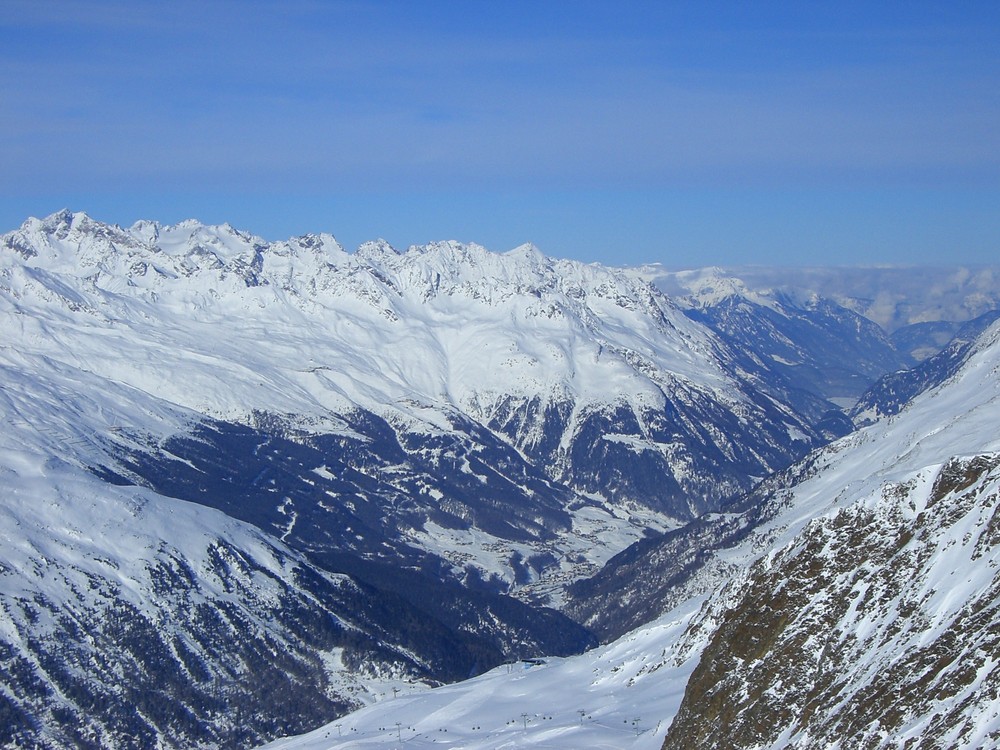 Blick ins Ötztal