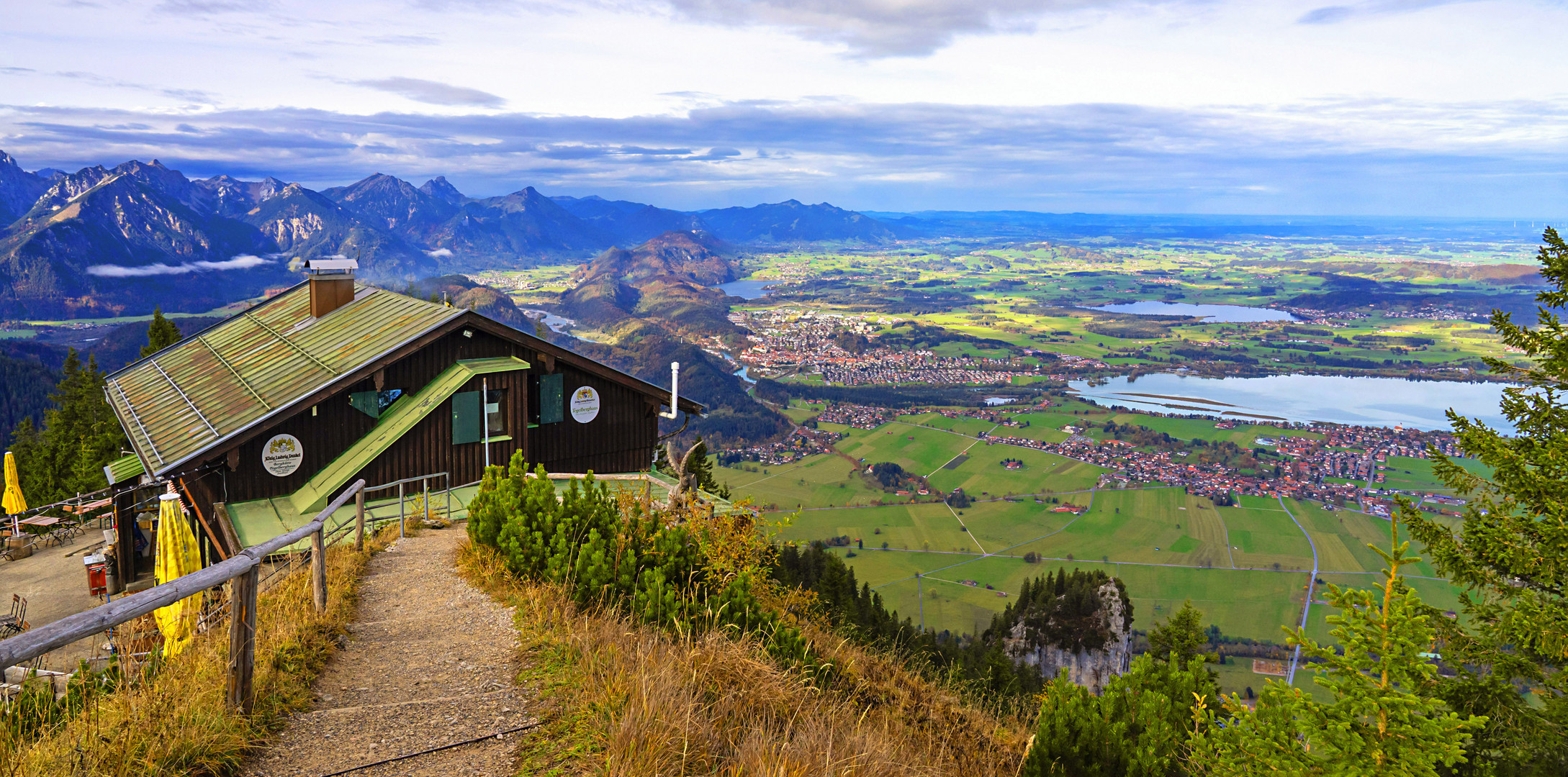 Blick ins Ostallgäu