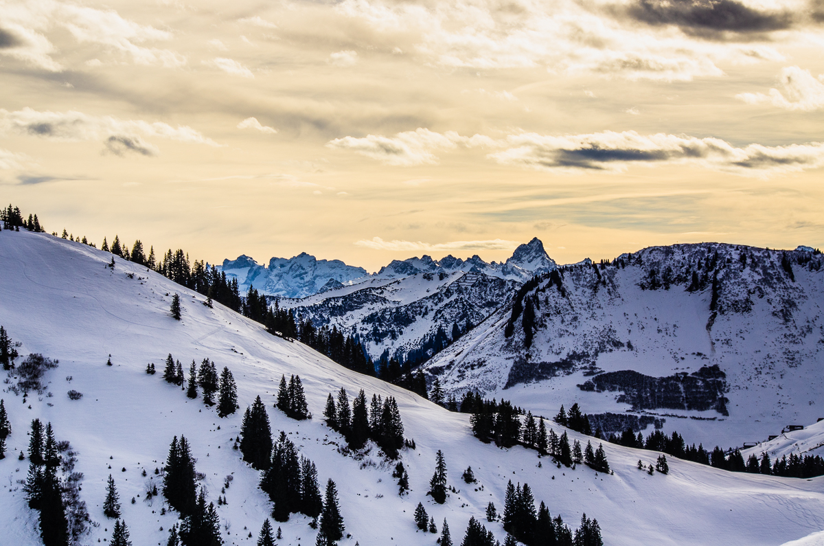 Blick ins Rätikon