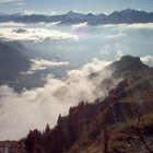 Blick ins Rhonetal bei Montreux