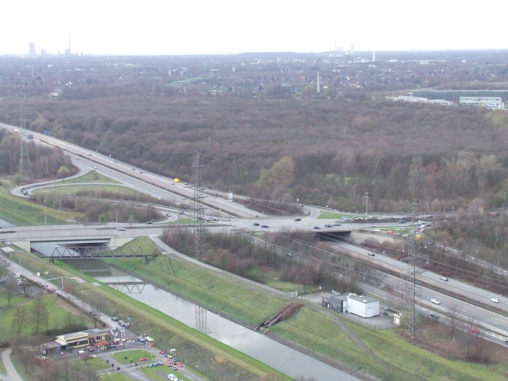 Blick ins Ruhrgebiet